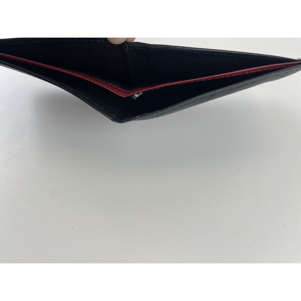 GUESS 31GU13X008 Men Bifold Wallet - Black/Red, used - Picture 3 of 6